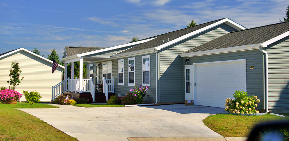 Manufactured housing is affordable.